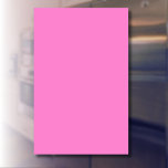 Lámina De Pizarra Blanca Magnética Color sólido neón rosado | Clásica<br><div class="desc">Neon Pink - Presentando el encanto eterno del diseño de color sólido: una fascinante mezcla de forma clásica y elegante simplicidad. Este diseño es una celebración del poder y la belleza que se encuentran en un solo tono impactante. El diseño de color sólido, exuberante sofisticación, abarca la esencia del minimalismo,...</div>