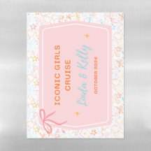 Linda y Kelly - imán de crucero para Chicas de ICO