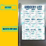 Lámina De Pizarra Blanca Magnética Lista de productos para familias<br><div class="desc">Utilice este método conveniente para realizar un seguimiento de las necesidades de su hogar. La lista de personalizables completamente basados en sus propias necesidades únicas.</div>