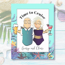 Pareja de Cruizadores divertidos Personalizado pel