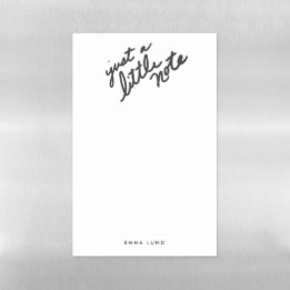Lámina De Pizarra Blanca Magnética Personalizado Little Note Stationery