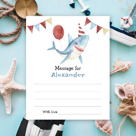 Lámina Debajo del mar Mensaje de la cápsula del cumpleaño