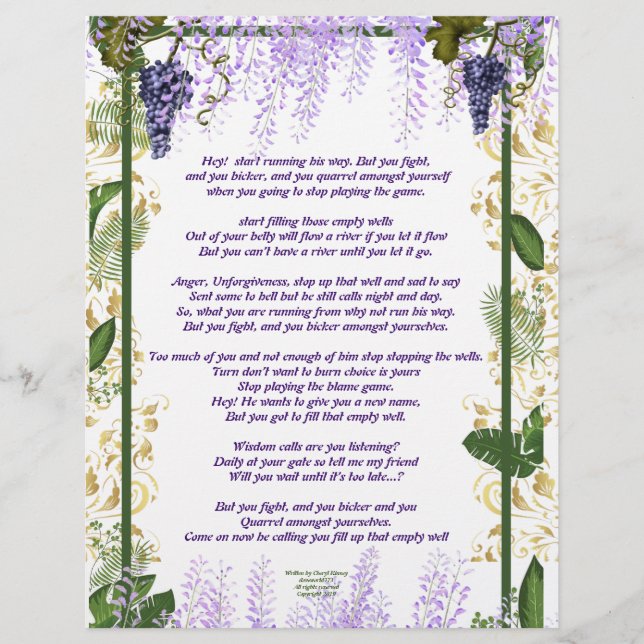 Lámina Dejar de reproducir el papel personalizado del jue (Anverso)