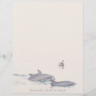 Lámina Delfines Cabezal Pelicular Personalizada