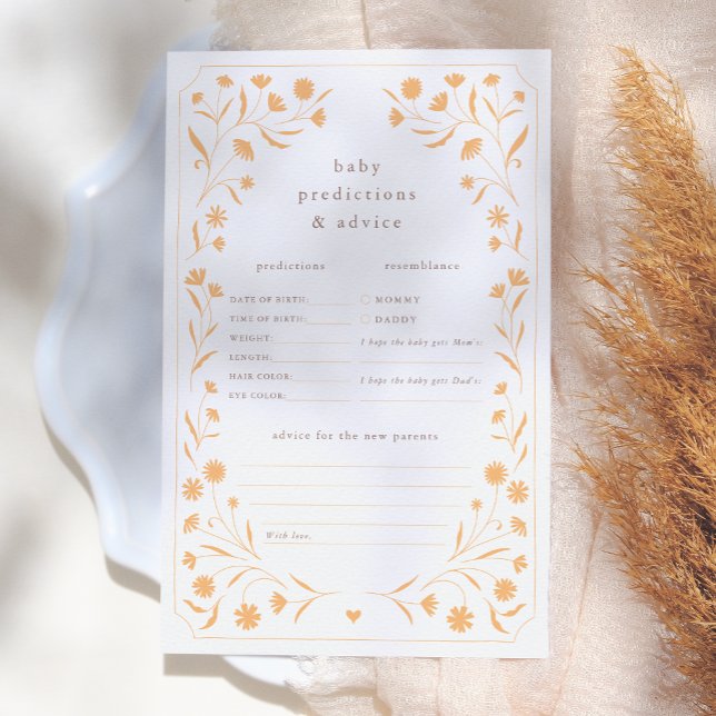 Lámina Delicate juego de consejos de predicción de Baby S (Subido por el creador)