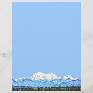 Lámina Denali (Monte McKinley)