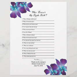 Lámina Dendrobium Orchid Novia Mejor Juguete De Ducha Bri