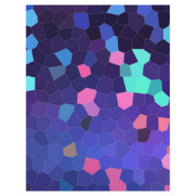 Deportes en azul y turquesa - mosaico