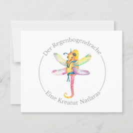 Lámina Der Regenbogendrache - Eine Kreatur Natlaras