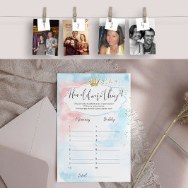 Lámina Desafío fotográfico Género Revelar juego de divers