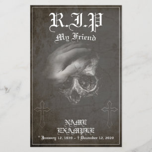 Lámina Descansa en paz mi amigo - vintage