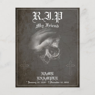 Lámina Descansa en paz mi amigo - vintage