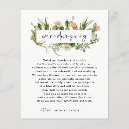 Lámina Descenso de la actualización de Bodas más pequeños