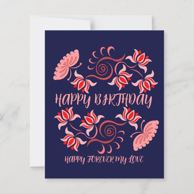 LÁMINA DESEO DEL CUMPLEAÑOS DE LA MADRE (Anverso)