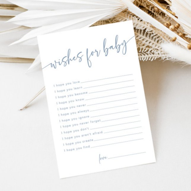 Lámina Deseos azules turbios para el consejo mínimo moder (Subido por el creador)