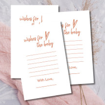 Deseos De Baby Boho Modern Heart Terracotta