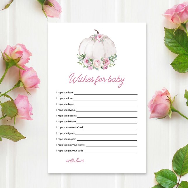 Lámina Deseos de calabaza blanca para el juego de bebé (Subido por el creador)