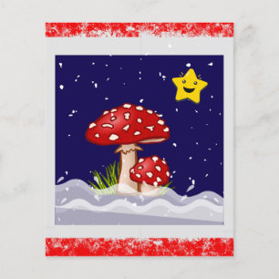 Lámina Deseos de los navidades, días de nieve