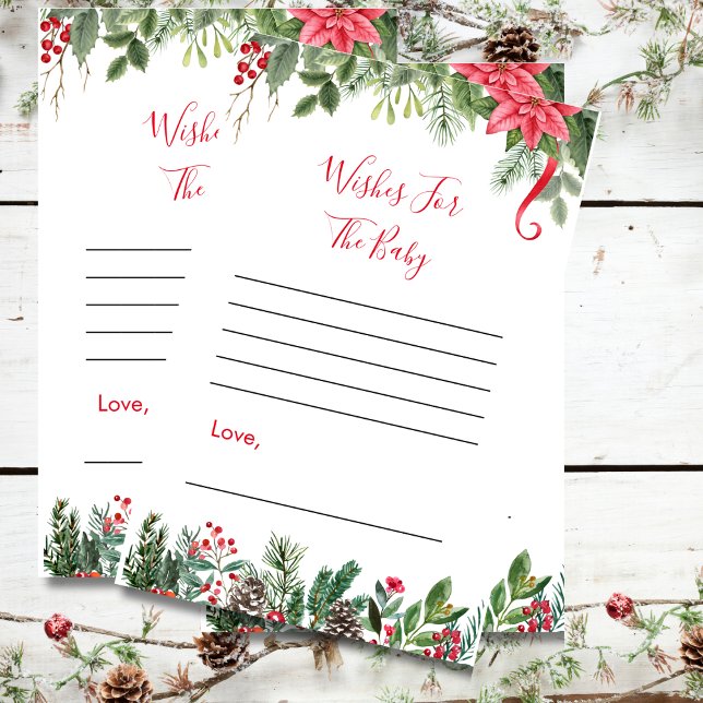 Lámina Deseos de navidades de invierno con juegos de duch (Subido por el creador)