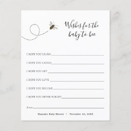 Lámina Deseos de que el bebé se vaya