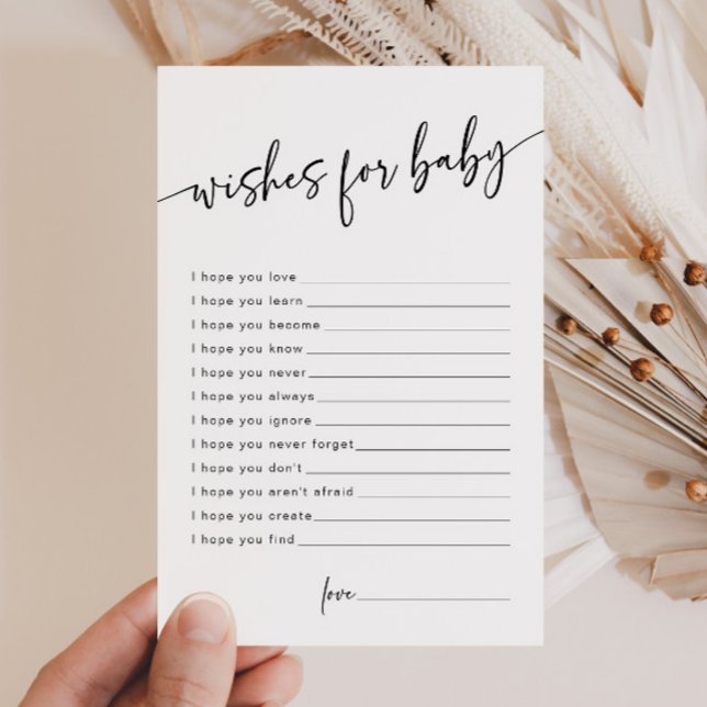 Lámina Deseos modernos para consejos Minimalistas clásico (Subido por el creador)