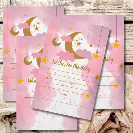 Lámina Deseos Para Bebé Twinkle Twinkle Estrella Pequeña