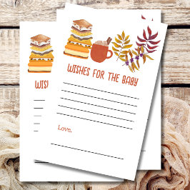 Lámina Deseos para el juego de la ducha para bebés Un mal