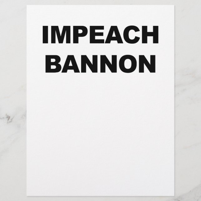 LÁMINA DESTITUIR A BANNON (Anverso)