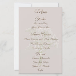 Lámina Detalles de Boda Floral Rosado, Información para I