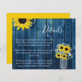 Lámina DETALLES DE INCLUSIÓN DE BODAS Rústicas CON GIRASO