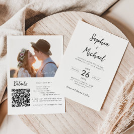 Lámina Detalles de la foto del presupuesto Invitación a m