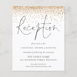 Lámina Detalles de la recepción de boda de Purpurina de o