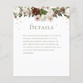 Lámina Detalles del Boda Sparkling Floral Chuppah