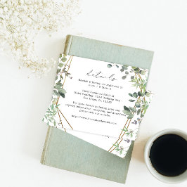 Lámina Detalles del Eucalipto Rústico Presupuestario y de