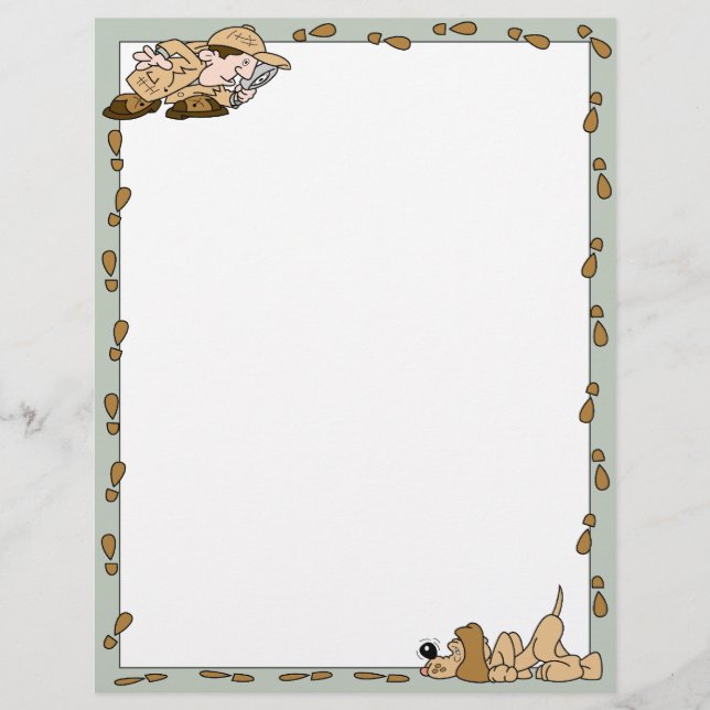 Lámina Detective privado y mano sangrienta (Anverso)