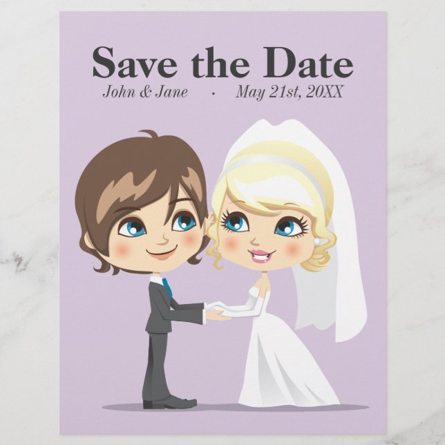 Lámina Día de la Boda Dulce (Anverso)