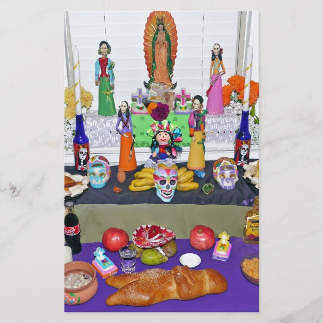 Lámina Dia de los Muertos (Anverso)