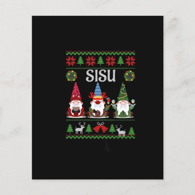 Lámina día de los navidades de sisu (Anverso)