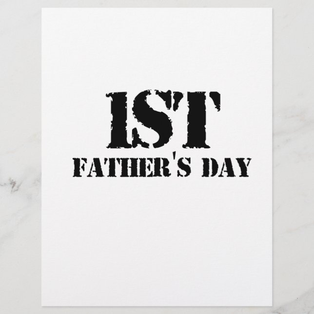 Lámina Día del Primer Padre (Anverso)