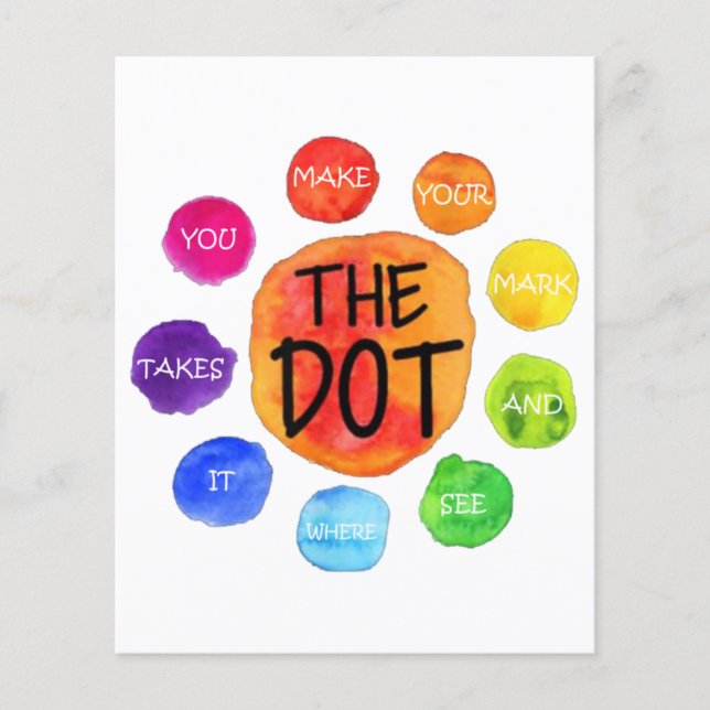 Lámina Día internacional del punto (Anverso)