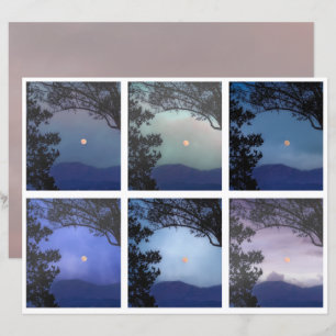 Lámina Diario basura Faerie Skies Moon Trees Fantasy 13-1