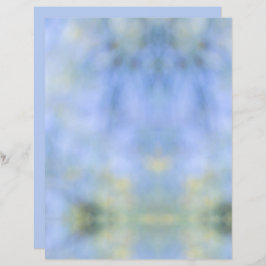 Lámina Diario de basura de patrón amarillo azul abstracto