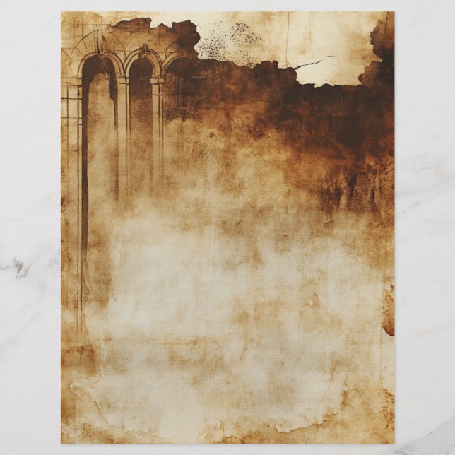 Lámina Diario de oración de la Biblia Cristiana de Parchm (Anverso)