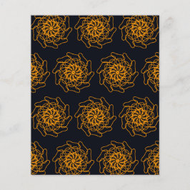 Lámina Dibujo manual patrón abstracto Papel de libro de t