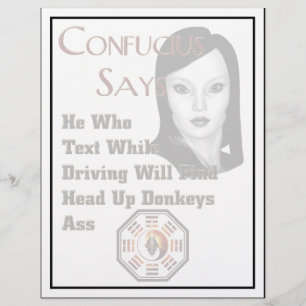 Lámina Dice Confucio