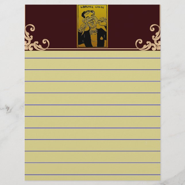 Lámina Diciendo armenio (Anverso)