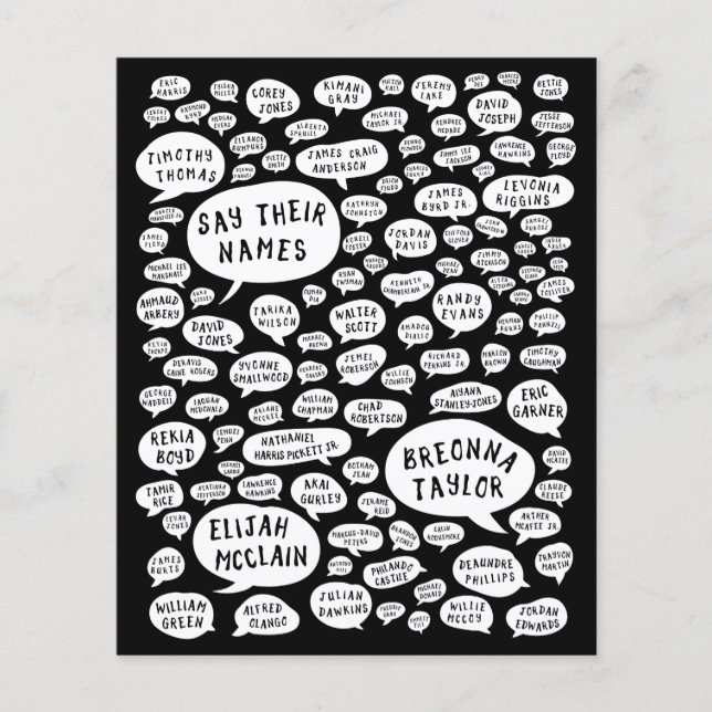 Lámina digan sus nombres (Anverso)