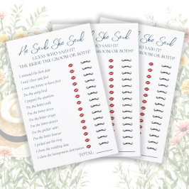 Lámina Dijo Que Dijo: Juego De Ducha De Novias