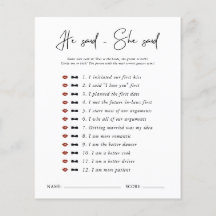 Dijo Que Dijo | Moderna Ducha Mínima De Novias