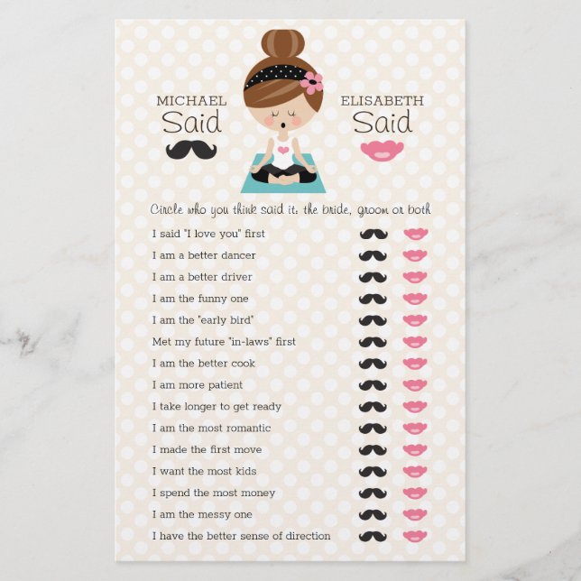 Lámina Dijo Que Dijo Que Chica De Yoga Jugó Con Ducha De  (Anverso)